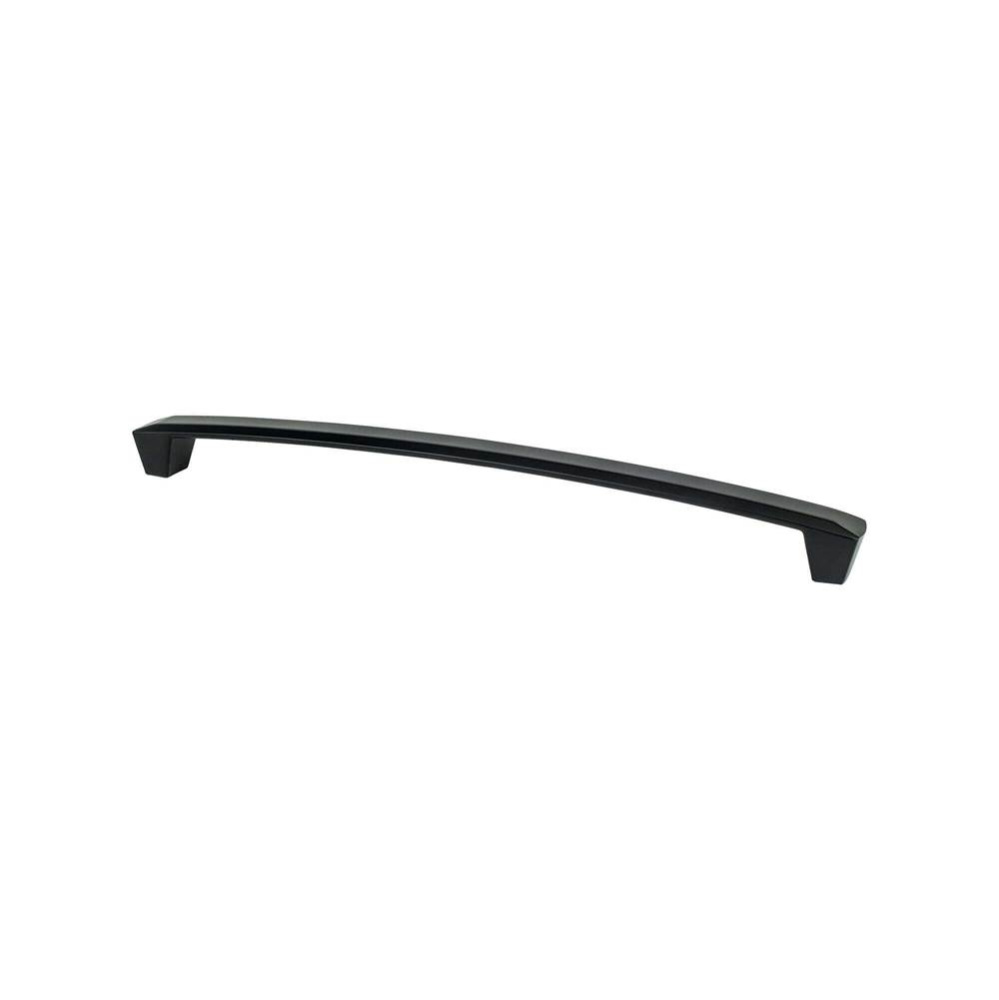 Laura 12 inch CC Matte Black Appliance Pull