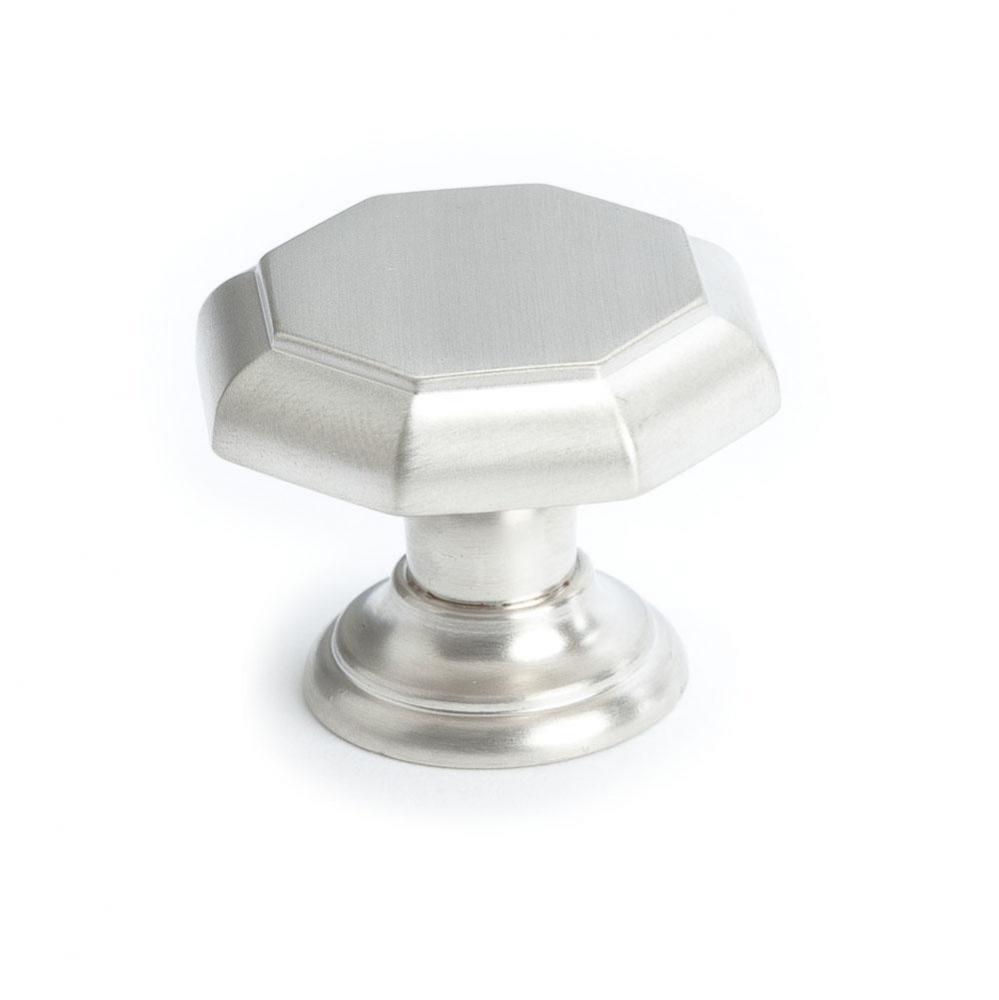 Euro Classica Brushed Nickel Knob