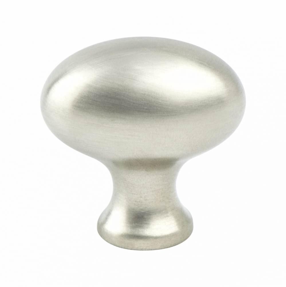 Euro Classica Brushed Nickel Knob