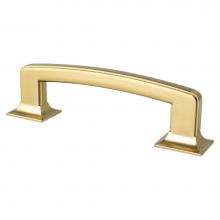 Berenson 2152-1MDB-P - Hearthstone 96mm CC Modern Brushed Gold Pull