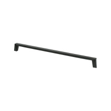 Berenson 2417-1055-P - Swagger 18 inch CC Matte Black Appliance Pull