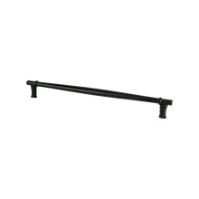 Berenson 4172-1055-P - Dierdra 12 inch CC Matte Black Appliance Pull