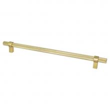 Berenson 5053-4MDB-P - Radial Reign 12in. CC Modern Brushed Gold Appliance Pull