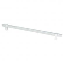 Berenson 5089-4026-P - Rivet Rebel 12in. CC Polished Chrome Appliance Pull