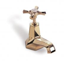 Barber Wilsons and Company MC2123-PC - 1/2'' Mastercraft Pair Basin Taps 3'' Spout With White Porcelain Buttons