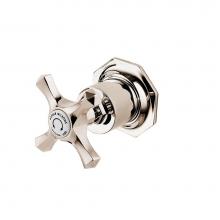 Barber Wilsons and Company MC3450WD2D PC - Concealed Mastercraft 2 Way Diverter With White Porcelain Button