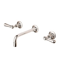 Barber Wilsons and Company RML6454-18-2ND PN - Trim Only For Rml6454-18  Concealed Wall Faucet  With Metal Levers