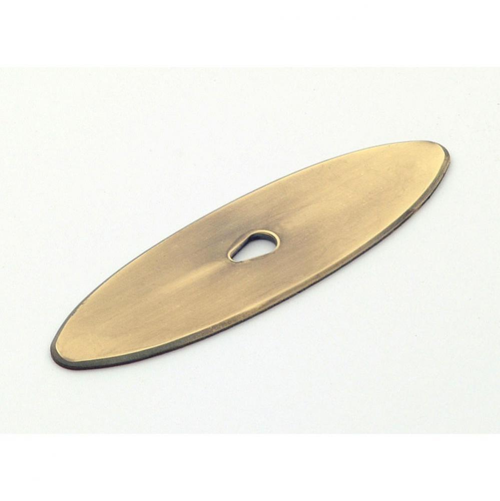 Oval Backplate - 3''x7/8''