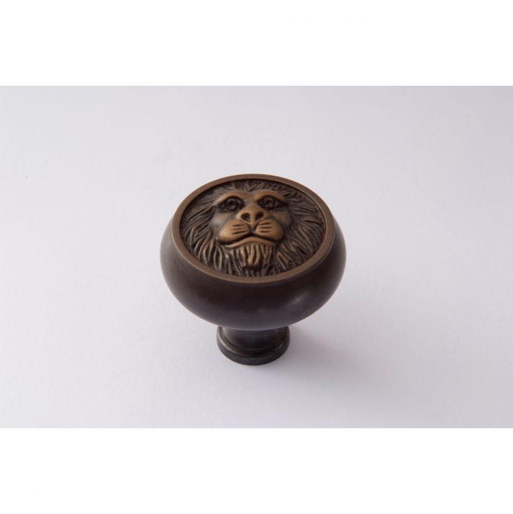 Lion Knob - 1-1/2''