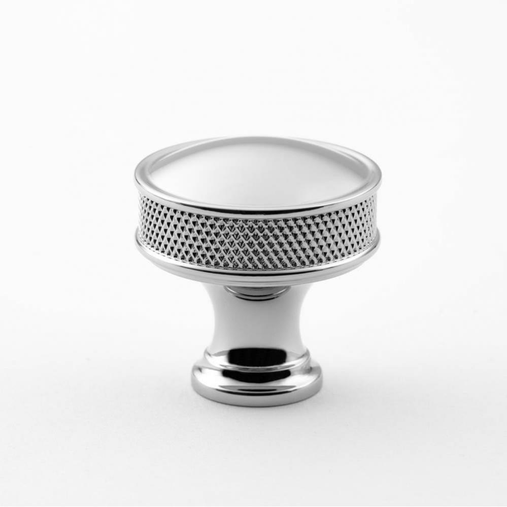 Knob - Inset Cross Hatch - 1-1/4''
