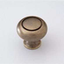 Classic Brass 1018ABB - Knob - 1-1/4''