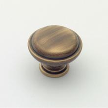 Classic Brass 1057AB - Knob - 1-1/8''