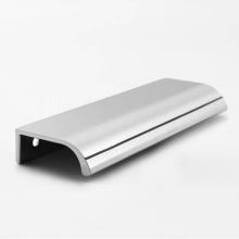 Classic Brass 11956ABB - Edge Pull - Curve with Backmount - 6''