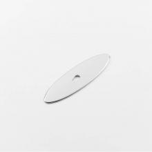 Classic Brass 1197RT - Oval Backplate - 3''x7/8''