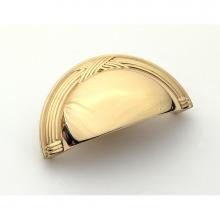 Classic Brass 1405PB - Cup Pull - 3'' C-C