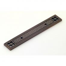 Classic Brass 1528AZ - Backplate - 6-1/2''x1'' (3'' C-C)