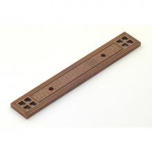 Classic Brass 1528NB - Backplate - 6-1/2''x1'' (3'' C-C)