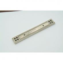 Classic Brass 1528ST - Backplate - 6-1/2''x1'' (3'' C-C)
