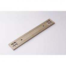 Classic Brass 1529AS - Backplate - 7-1/2''x1-1/8'' (4'' C-C)