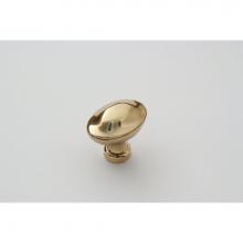 Classic Brass 1575PA - Knob - 1-5/16''x15/16''