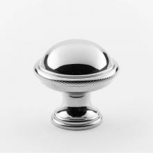 Classic Brass 1837PB - Knob (Rope) - 1-1/4''