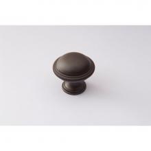 Classic Brass 1841BZ - Knob (Coin) - 1-1/4''