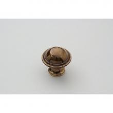 Classic Brass 1841PANL - Knob (Coin) - 1-1/4''