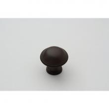 Classic Brass 1844BZ - Knob (Crosshatch) - 1-1/4''