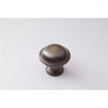 Classic Brass 1844KN - Knob (Crosshatch) - 1-1/4''
