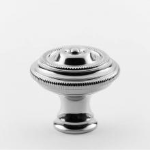 Classic Brass 3007PA - Knob (Double Coin) - 1-1/4''