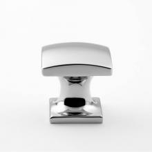 Classic Brass 3800KN - Square Knob - 1-1/8''