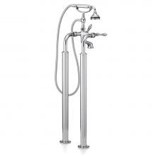 Cheviot Products 3980-BN - Free Standing Heavy Duty Water Supply Lines with Stop Valves - Extra Long
