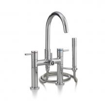 Cheviot Products 7512-BN - CONTEMPORARY Deck-Mount Tub Filler