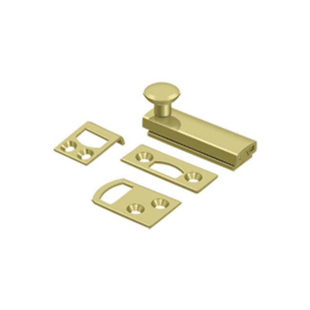 2'' Surface Bolt, Concealed Screw, HD