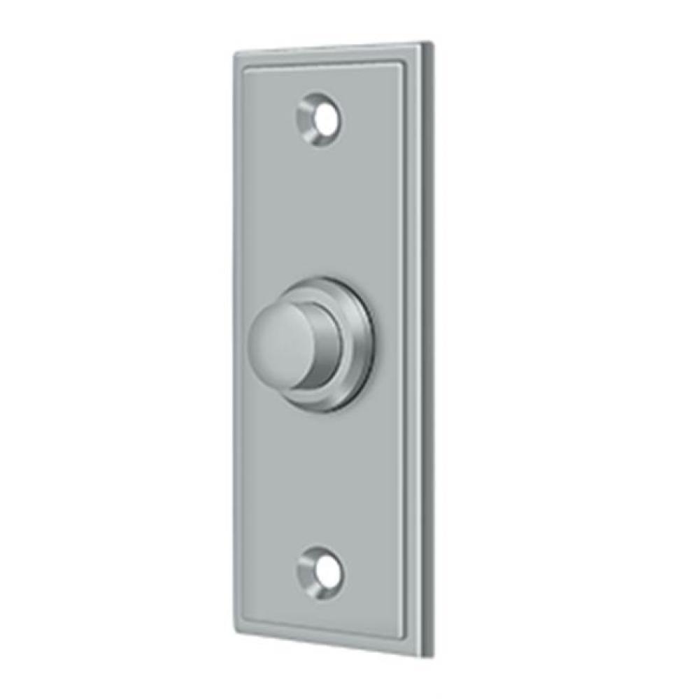 Bell Button, Rectangular Contemporary