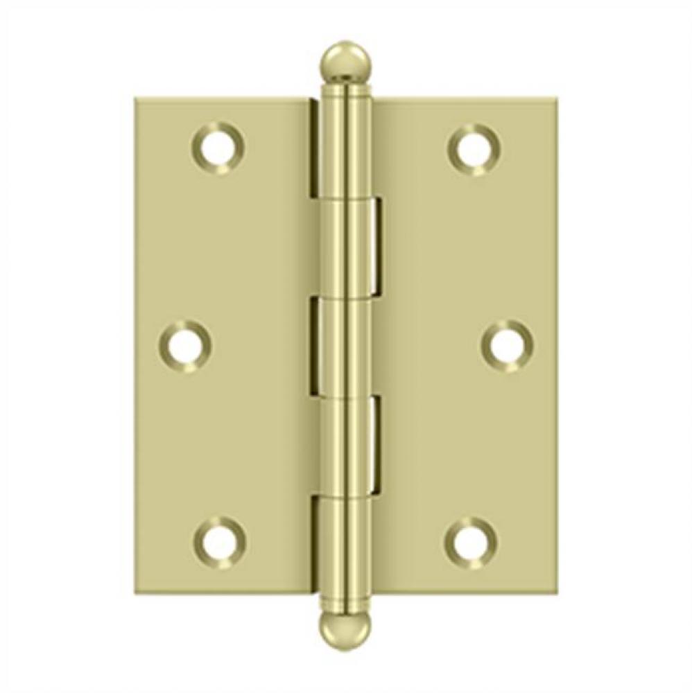 3'' x 2-1/2'' Hinge, w/ Ball Tips
