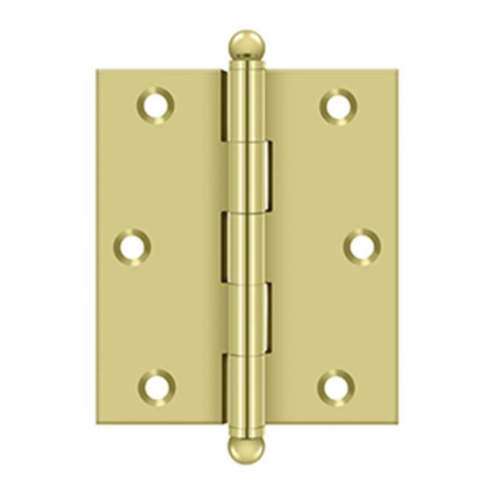 3'' x 2-1/2'' Hinge, w/ Ball Tips