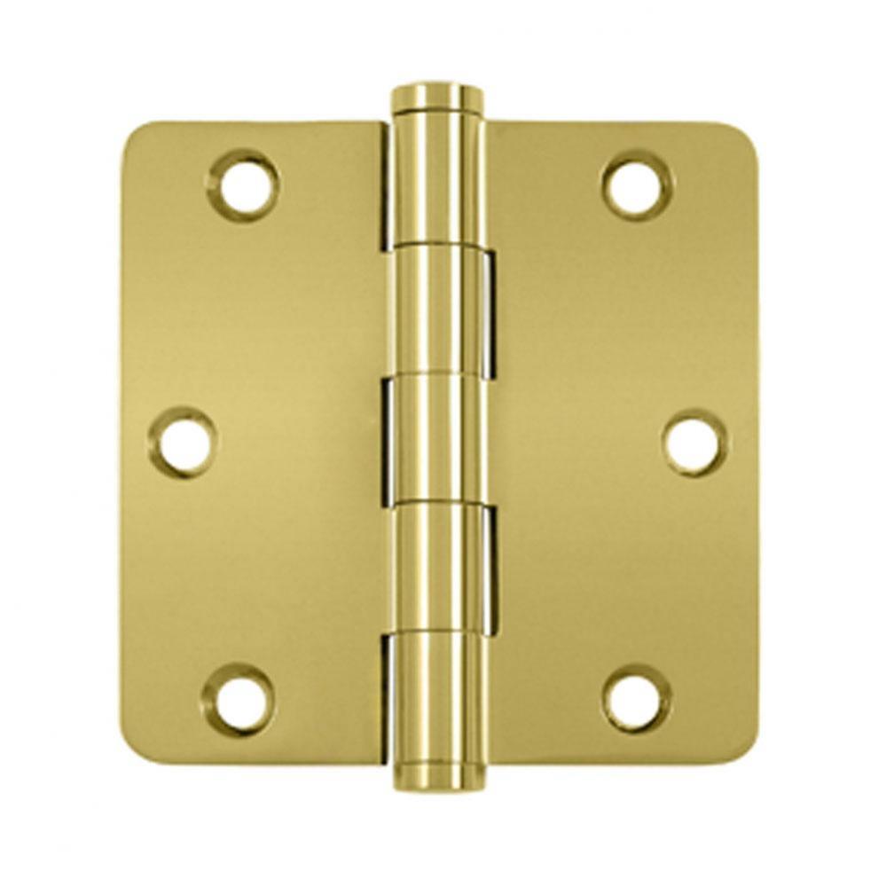 3-1/2'' x 3-1/2'' x 1/4'' Radius Hinge, Residential