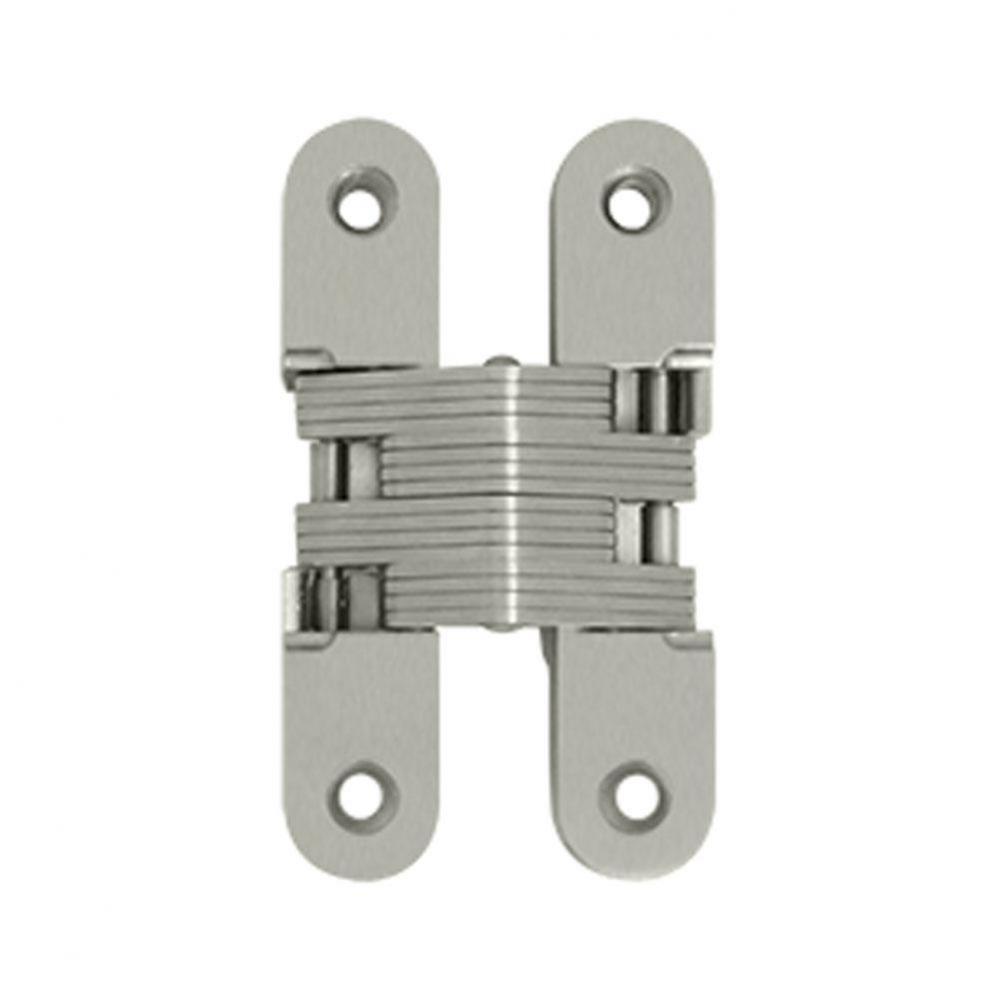 Concealed Hinge Sldb Blades 1 X 4 5/8, Satin Nickel