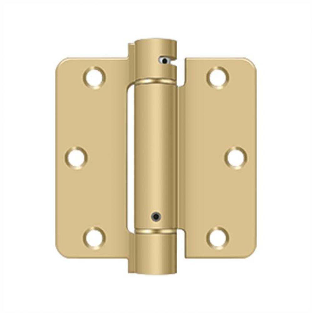 3-1/2'' x 3-1/2'' x 1/4'' Spring Hinge