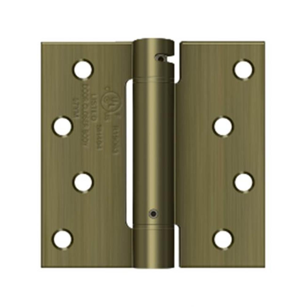 4'' x 4'' Spring Hinge, UL Listed