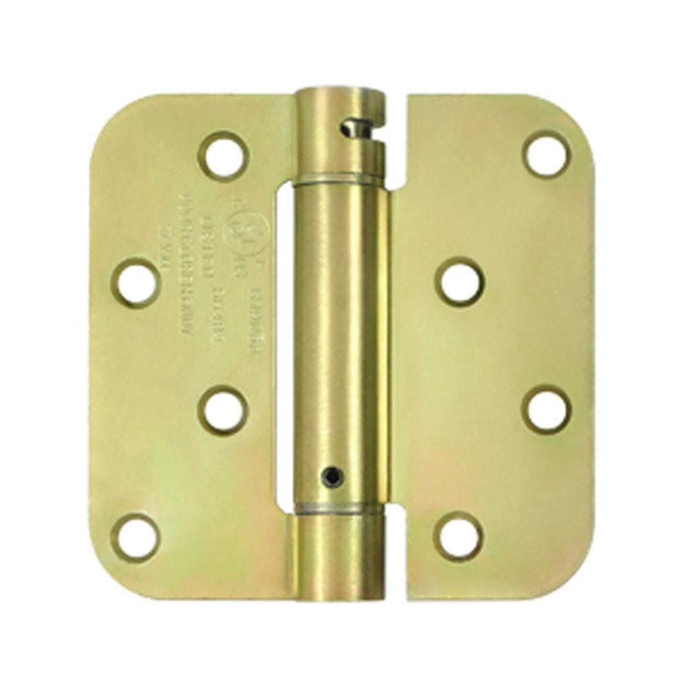 4'' x 4'' x 5/8'' Spring Hinge Benchmark, UL Listed