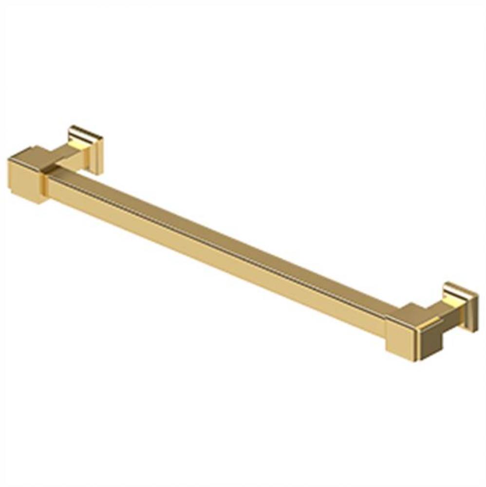 Decorative Cabinet Pull 7'', Manhattan, Solid Brass