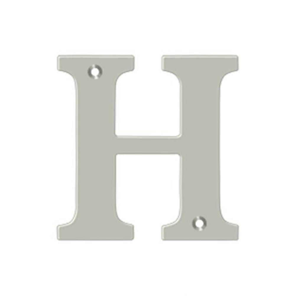 4'' Residential Letter H