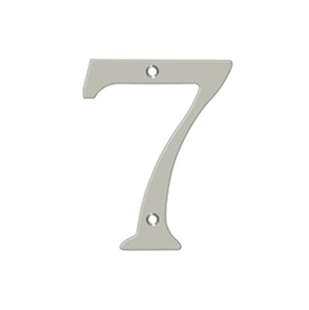4'' Numbers, Solid Brass