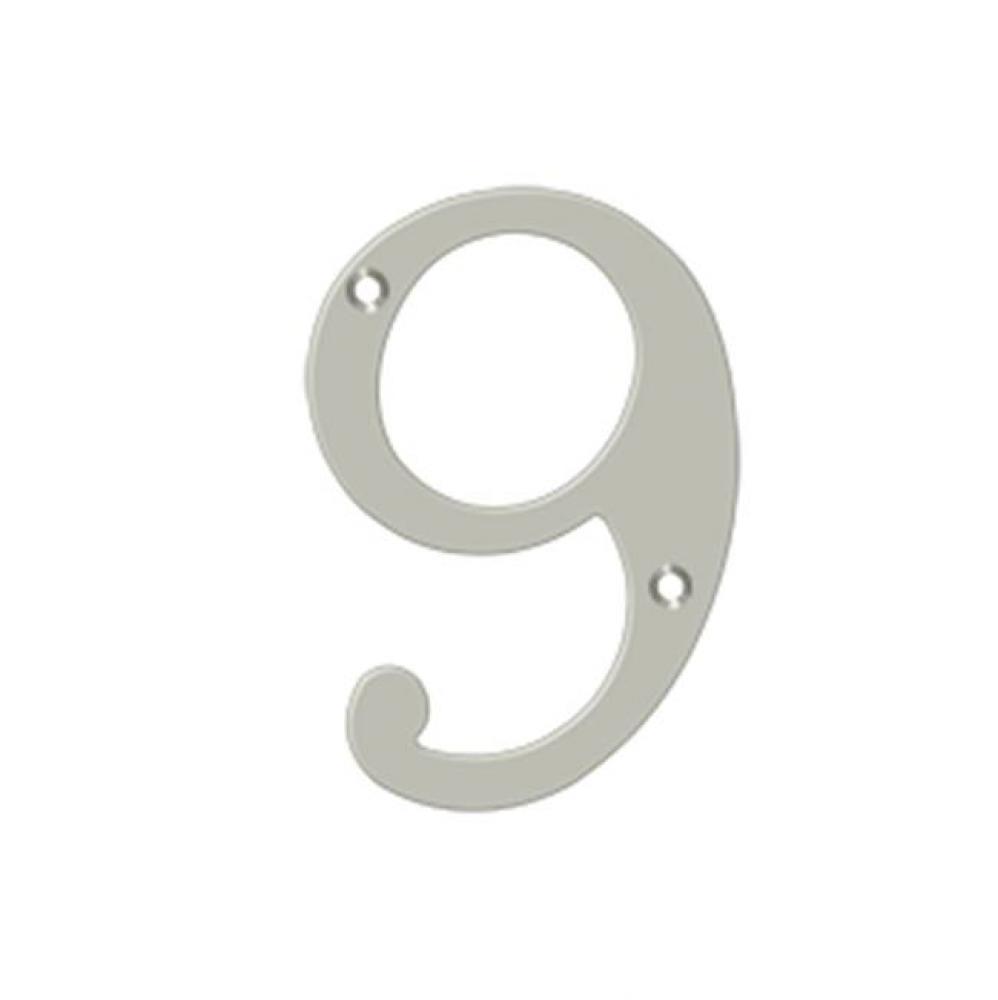 4'' Numbers, Solid Brass