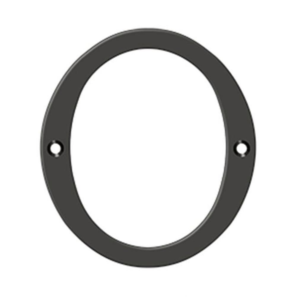 6'' Numbers, Solid Brass