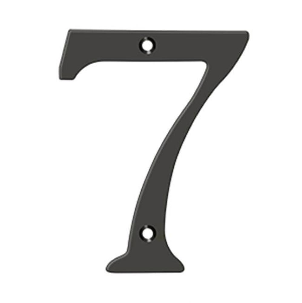 6'' Numbers, Solid Brass