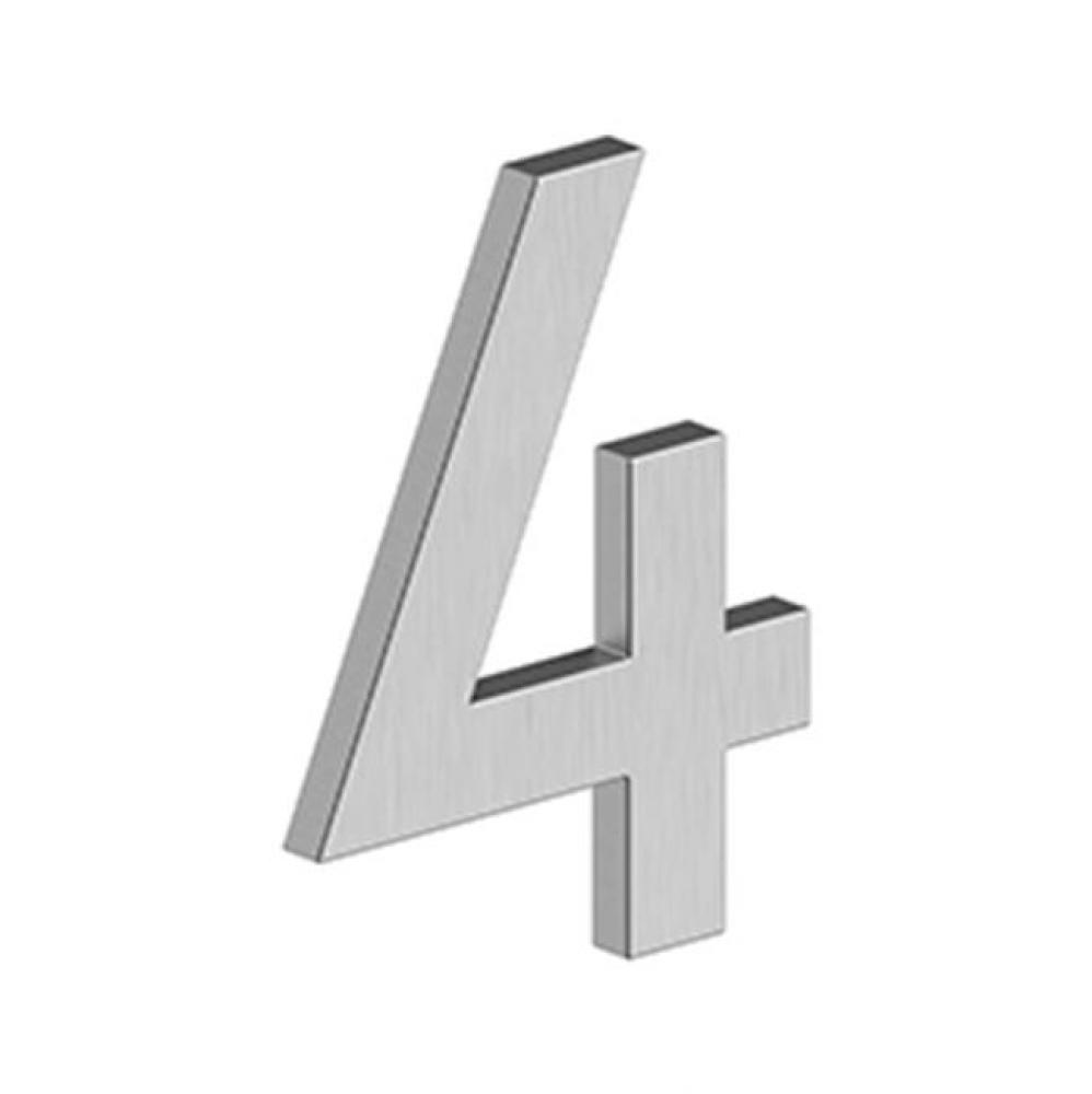 4'' NUMBER 4, B SERIES WITH RISERS, STAINLESS STEEL