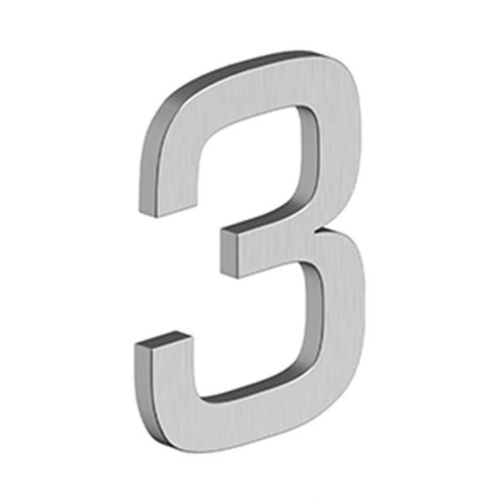4'' NUMBER 3, E SERIES WITH RISERS, STAINLESS STEEL